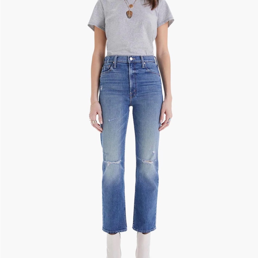 Mother High Waisted Rider Ankle